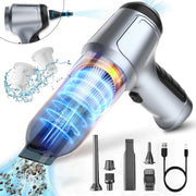 Aspirateur Portable Sans Fil - Nettoyeur Puissant et Polyvalent pour Voiture et Maison