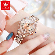 Montre OLEVS 9943 - Élégance et Luxe au Poignet des Femmes Modernes