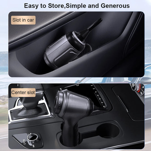 Aspirateur Portable Sans Fil - Nettoyeur Puissant et Polyvalent pour Voiture et Maison