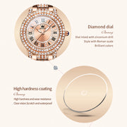 Montre OLEVS 9943 - Élégance et Luxe au Poignet des Femmes Modernes