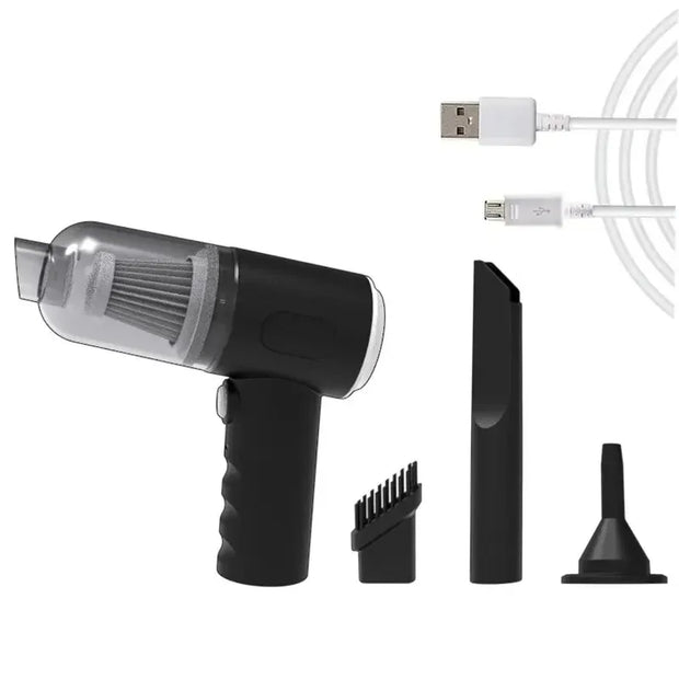 Aspirateur Portable Sans Fil - Puissance Compacte pour Nettoyage Sec et Humide