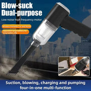 Aspirateur Portable Sans Fil - Puissance Compacte pour Nettoyage Sec et Humide