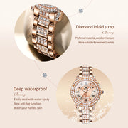 Montre OLEVS 9943 - Élégance et Luxe au Poignet des Femmes Modernes